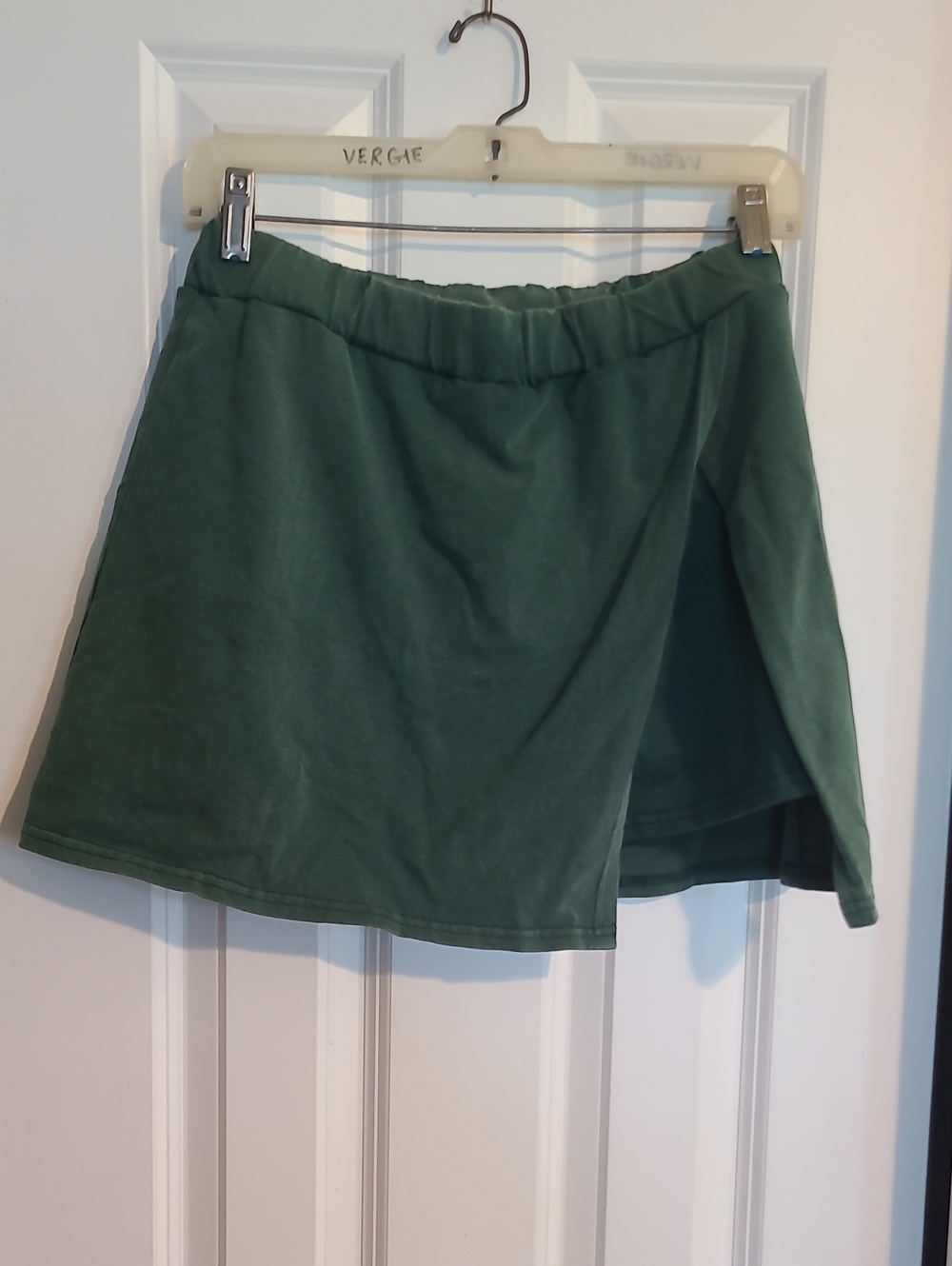 Green Women's Skort - Solid Forest Green